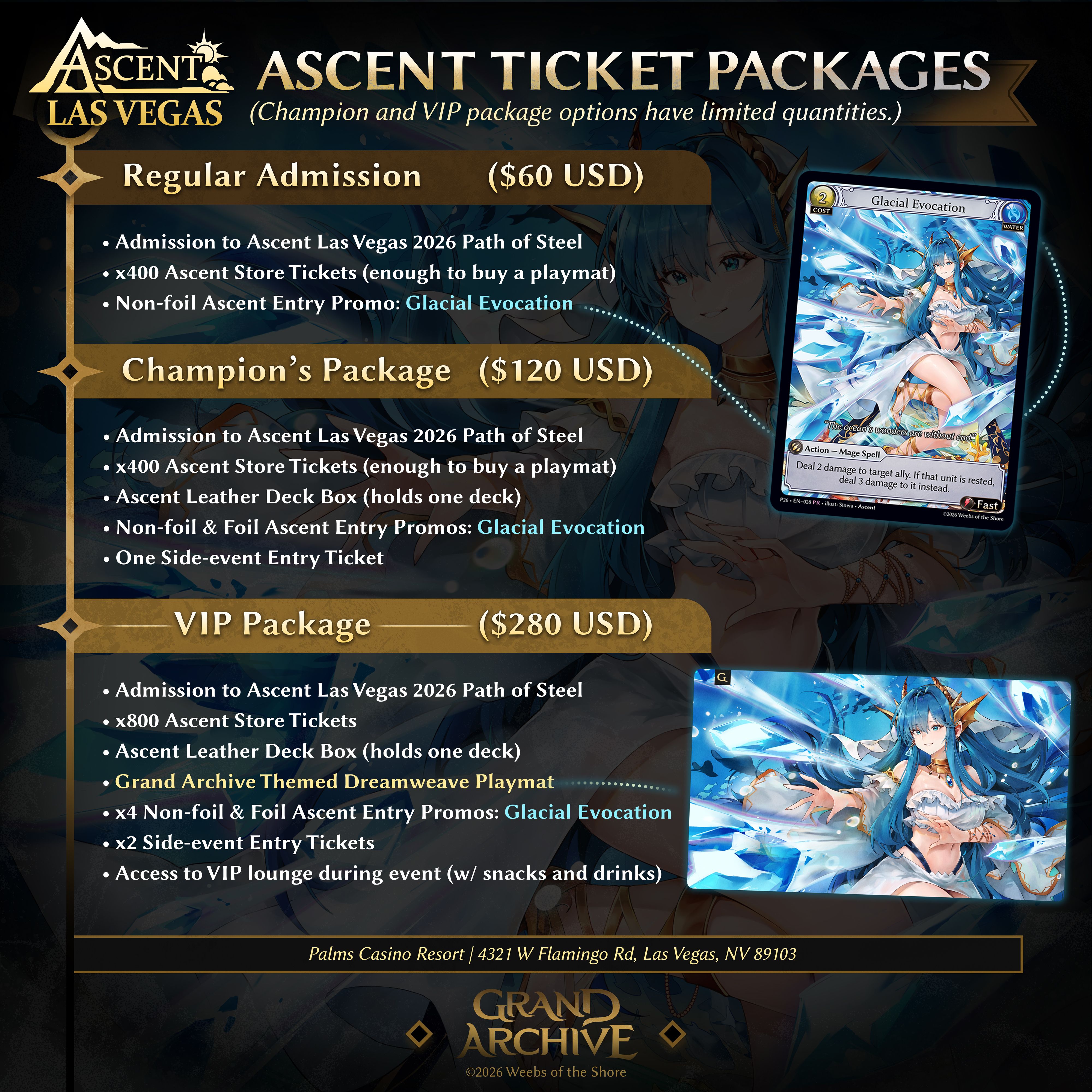Ascent Las Vegas 2026, Grand Archive TCG