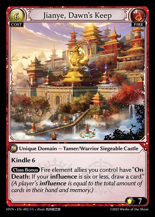 February Developer Stream and HVN Design Notes, Grand Archive TCG