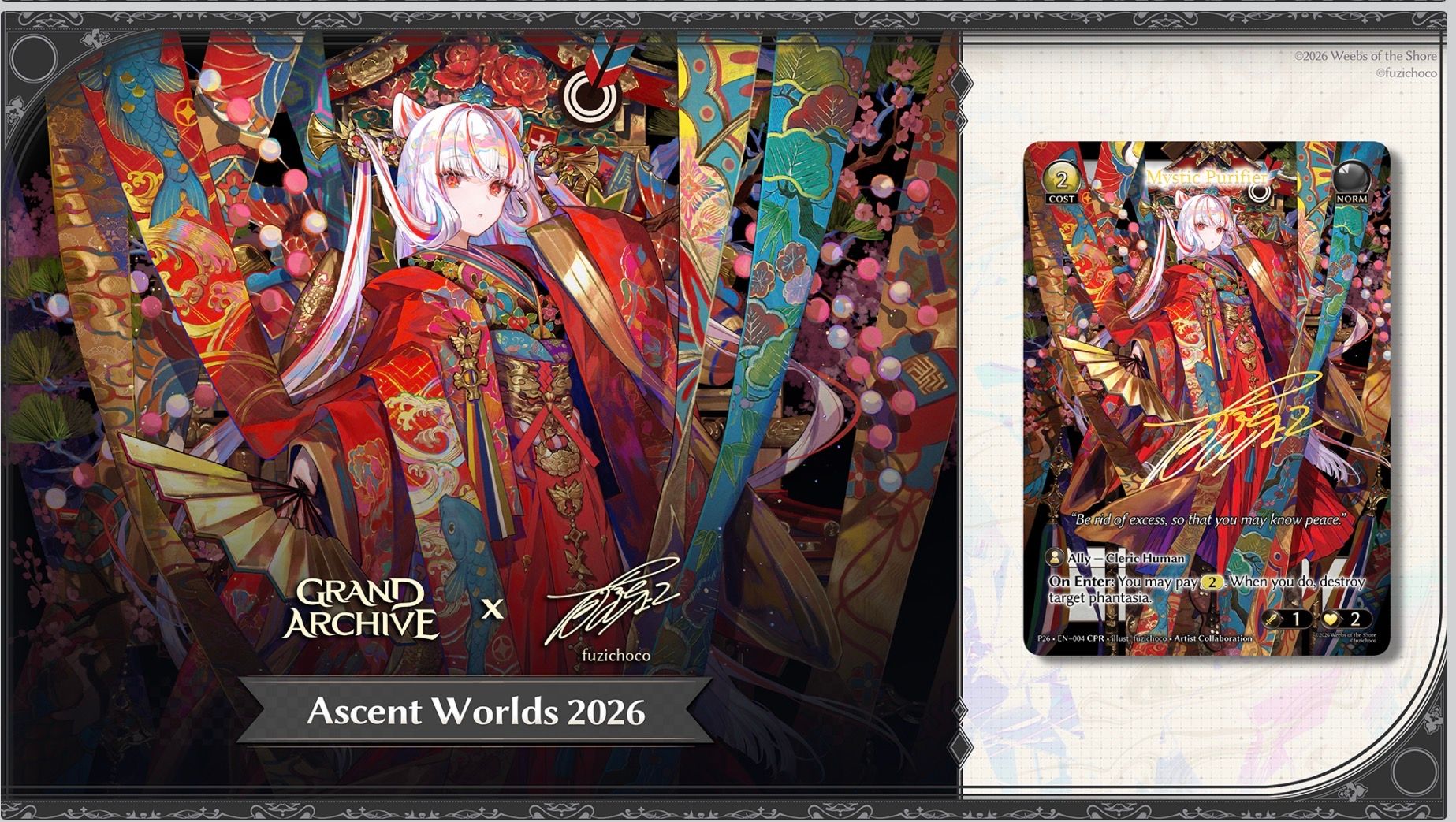 Ascent Worlds 2026 - Singapore, Grand Archive TCG