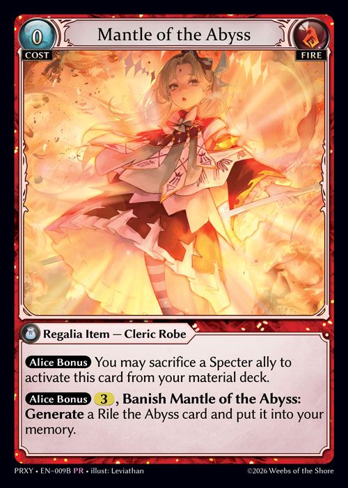 Ban & Restricted — April 20th, 2026, Grand Archive TCG