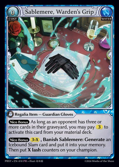 Ban & Restricted — January 26th, 2026, Grand Archive TCG