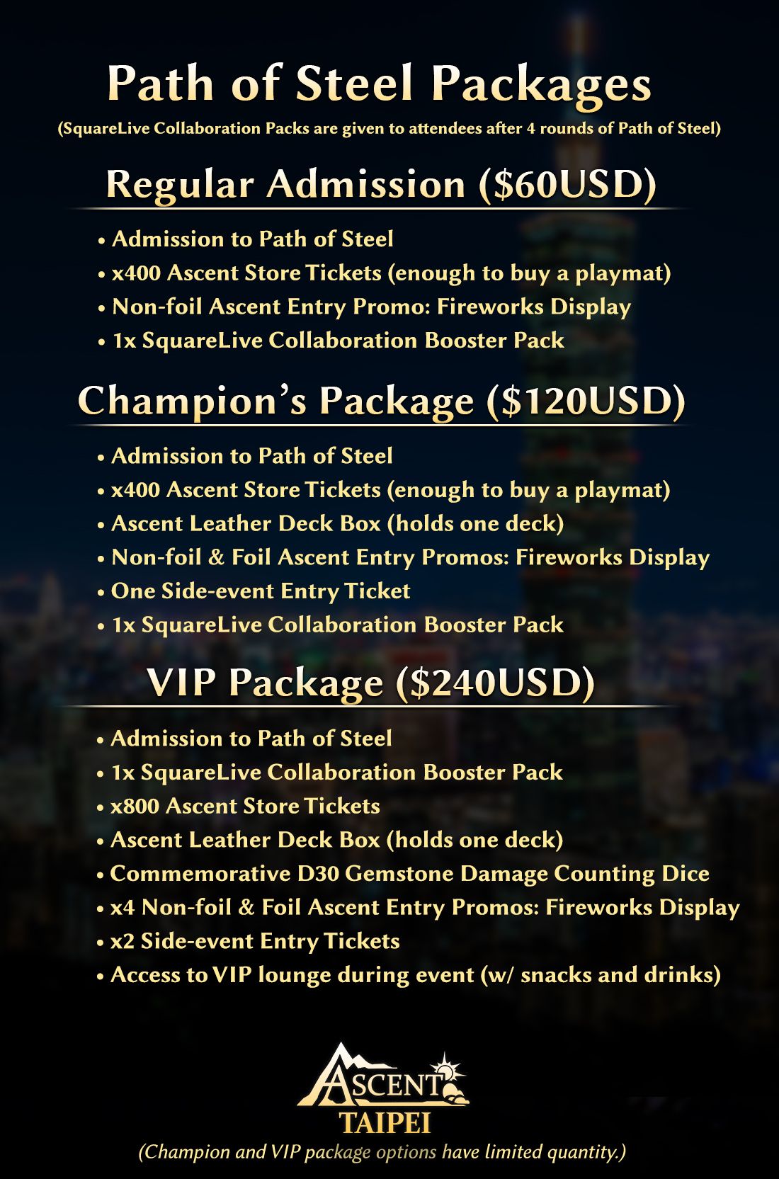 Ascent Taipei 2024, Grand Archive TCG