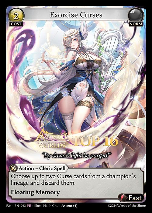 Grand archive エリア大会優勝カード 呂布 Nationals 2025 Information, Grand Archive TCG